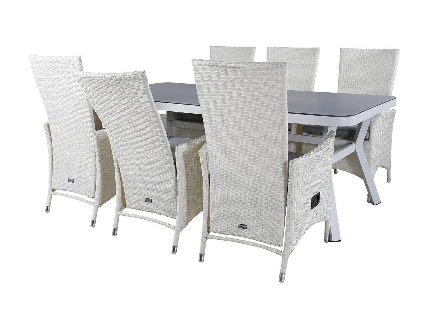 Komplet mize in stolov Dallas 2384