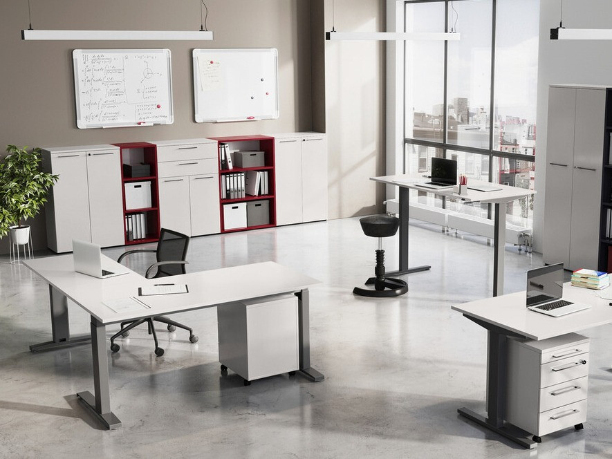 Komoda Eliromo 103 (Svetlo siva)