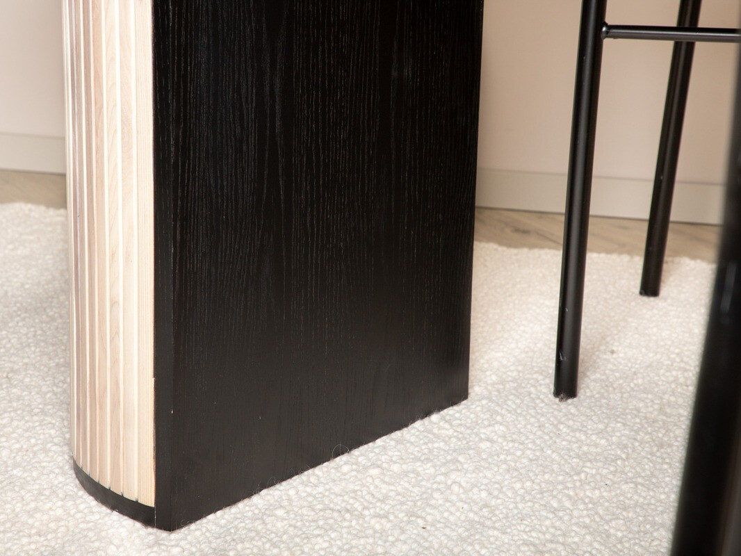 Miza Dallas 1712 (Svetel les + Črna)