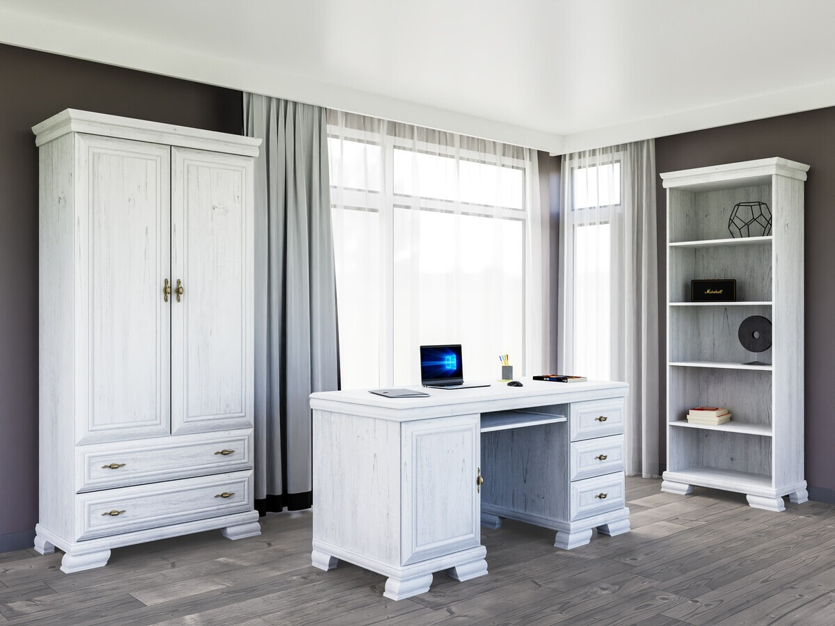 Komplet za domačo pisarno Salmeru 118 (Anderson bor)