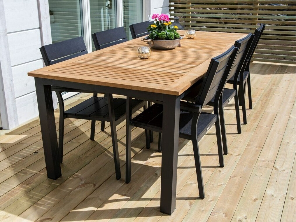 Vrtni stol Dallas 717 (Črna)