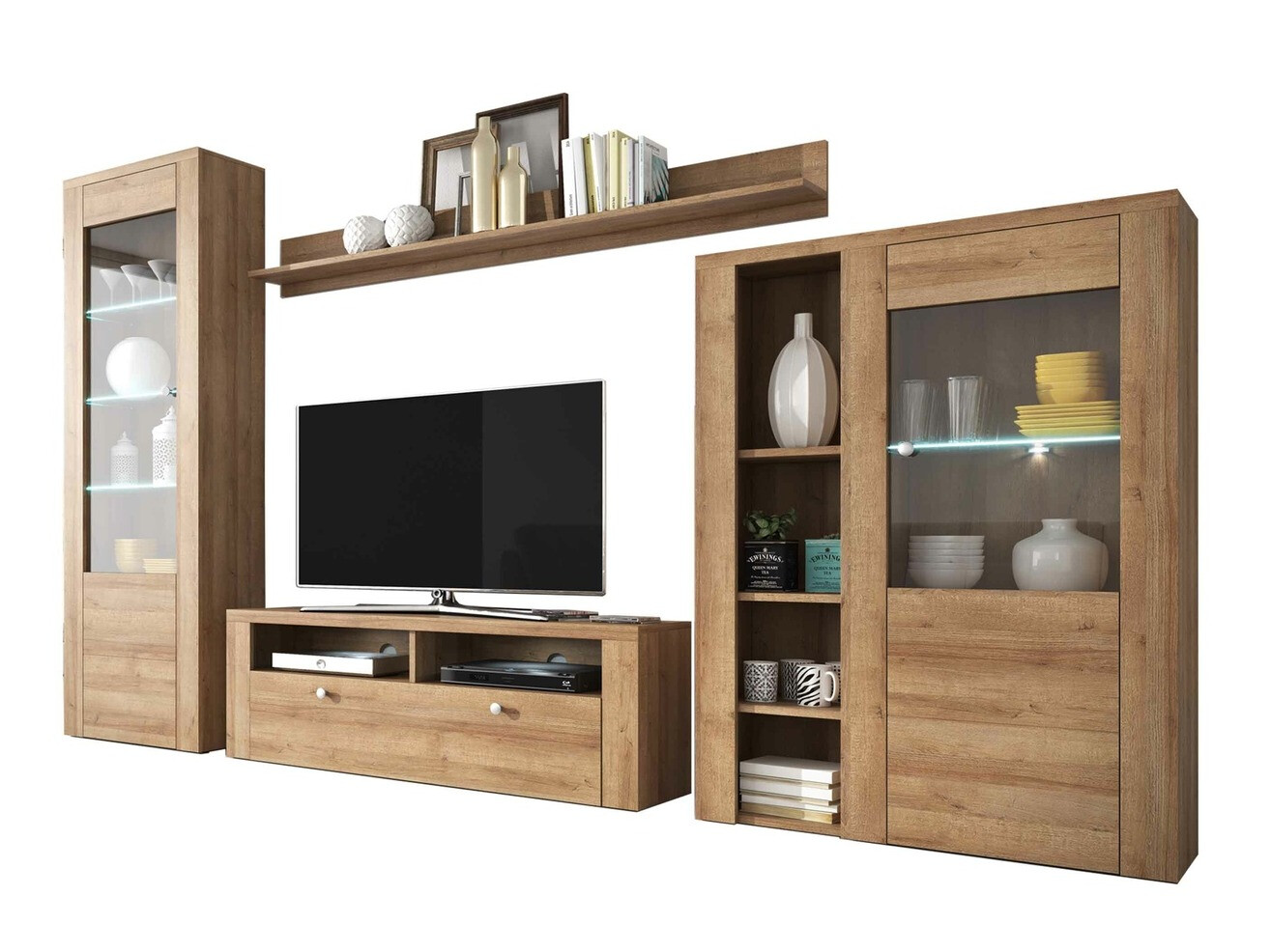 Dnevni prostor Salelbo 100 (Rivera hrast)