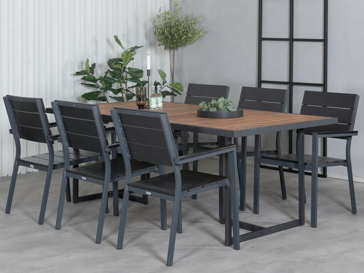 Komplet mize in stolov Dallas 2923