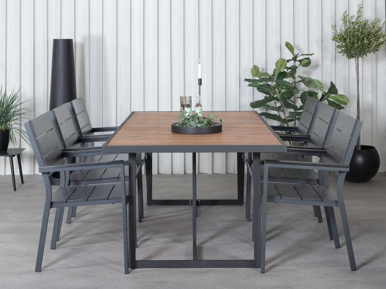 Komplet mize in stolov Dallas 2923