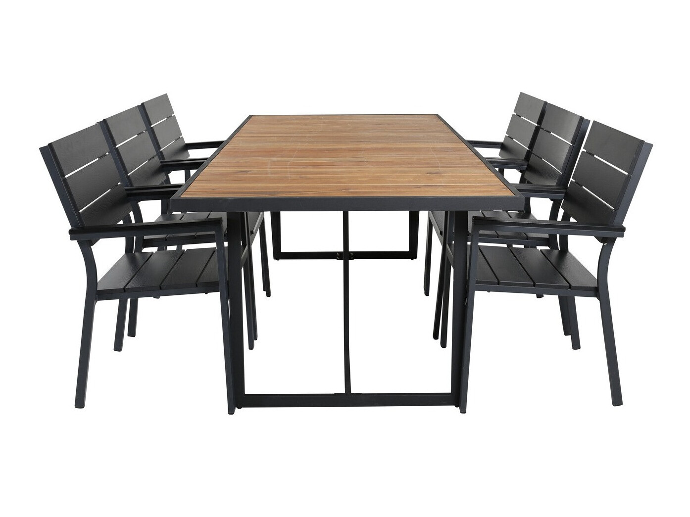 Komplet mize in stolov Dallas 2923