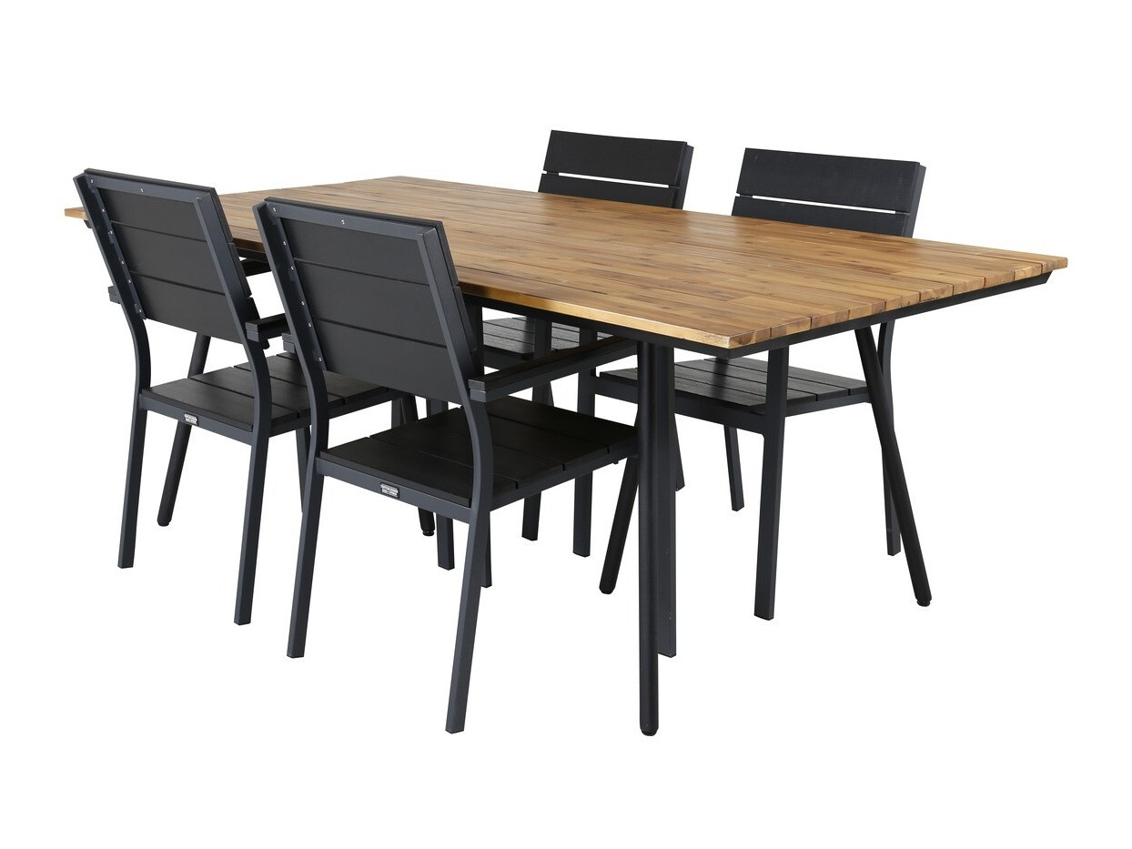 Komplet mize in stolov Dallas 2171