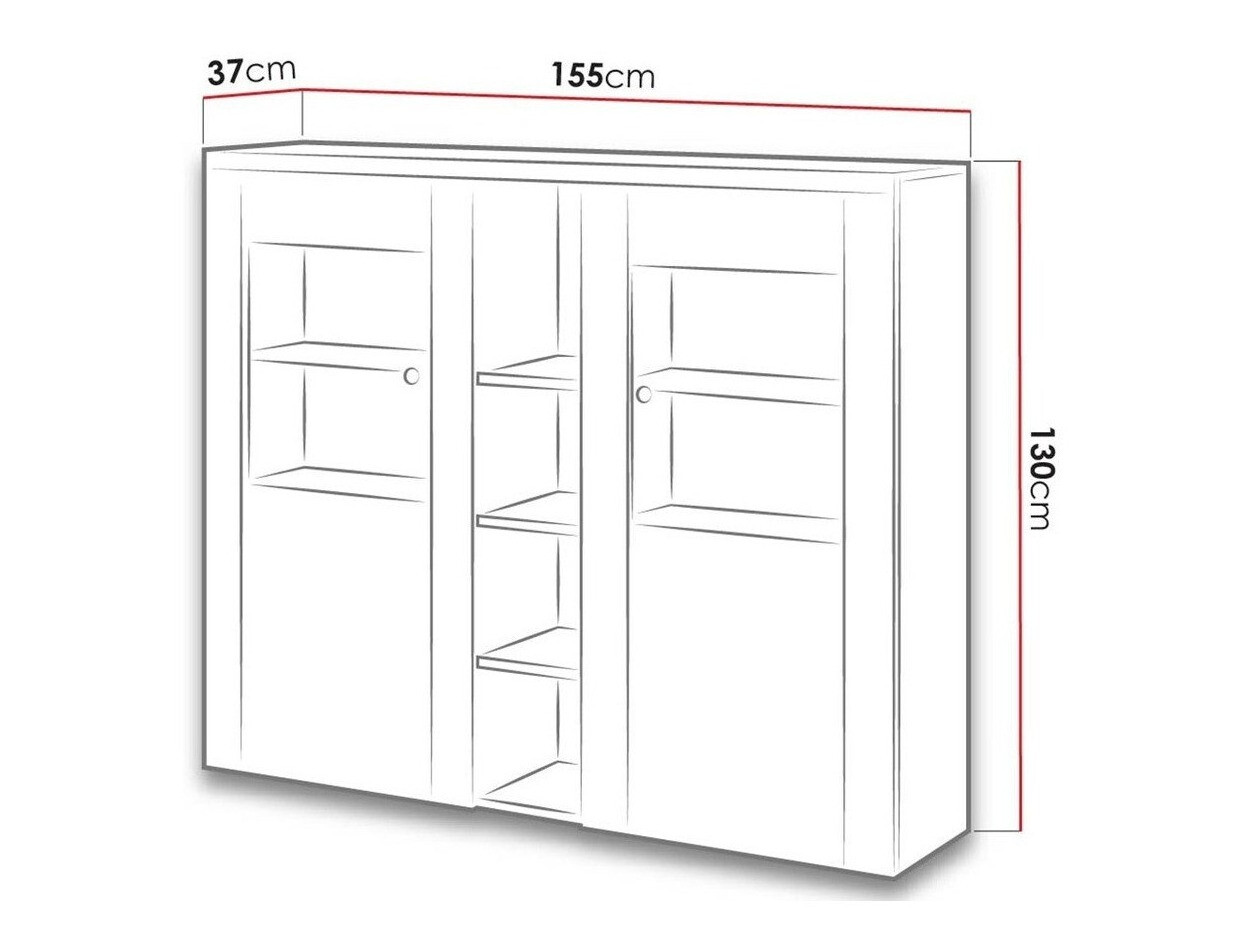 Omarica Salelbo 105 (Svetel sibirski macesen + Tartuf hrast)