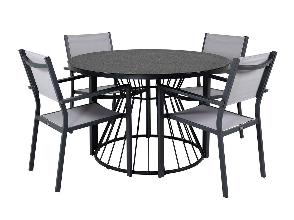 Vrtni stol Dallas 746 (Črna)