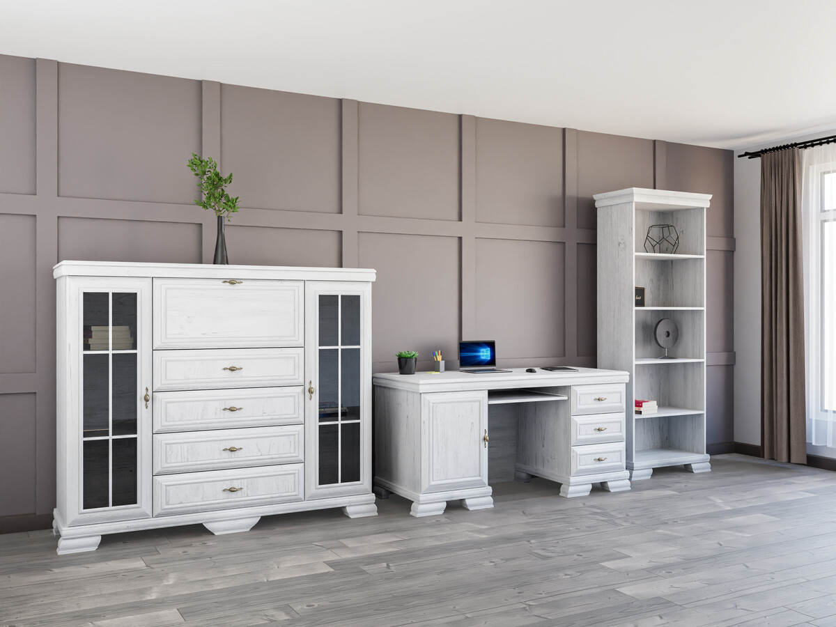 Komplet za domačo pisarno Salmeru 122 (Anderson bor)