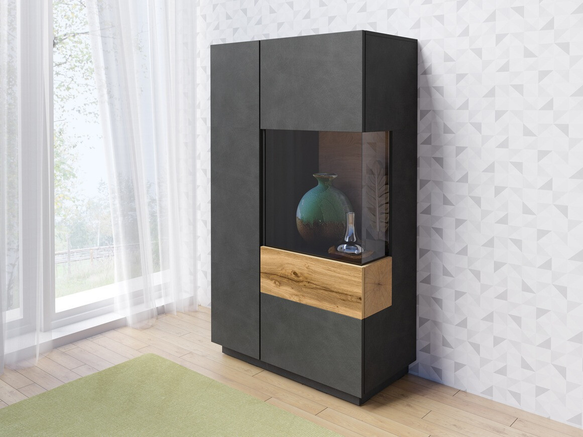 Omarica Livlore 104 (Matera siva + Wotan hrast)