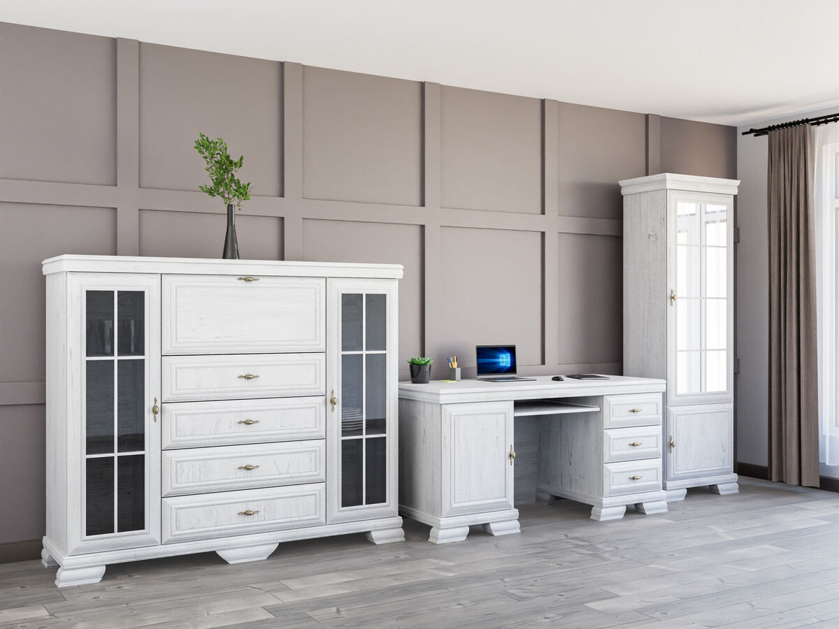 Komplet za domačo pisarno Salmeru 126 (Anderson bor)