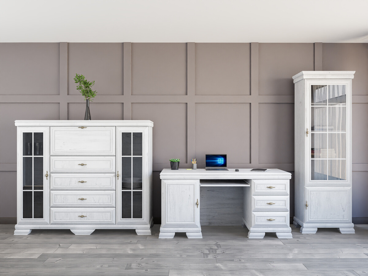 Komplet za domačo pisarno Salmeru 126 (Anderson bor)