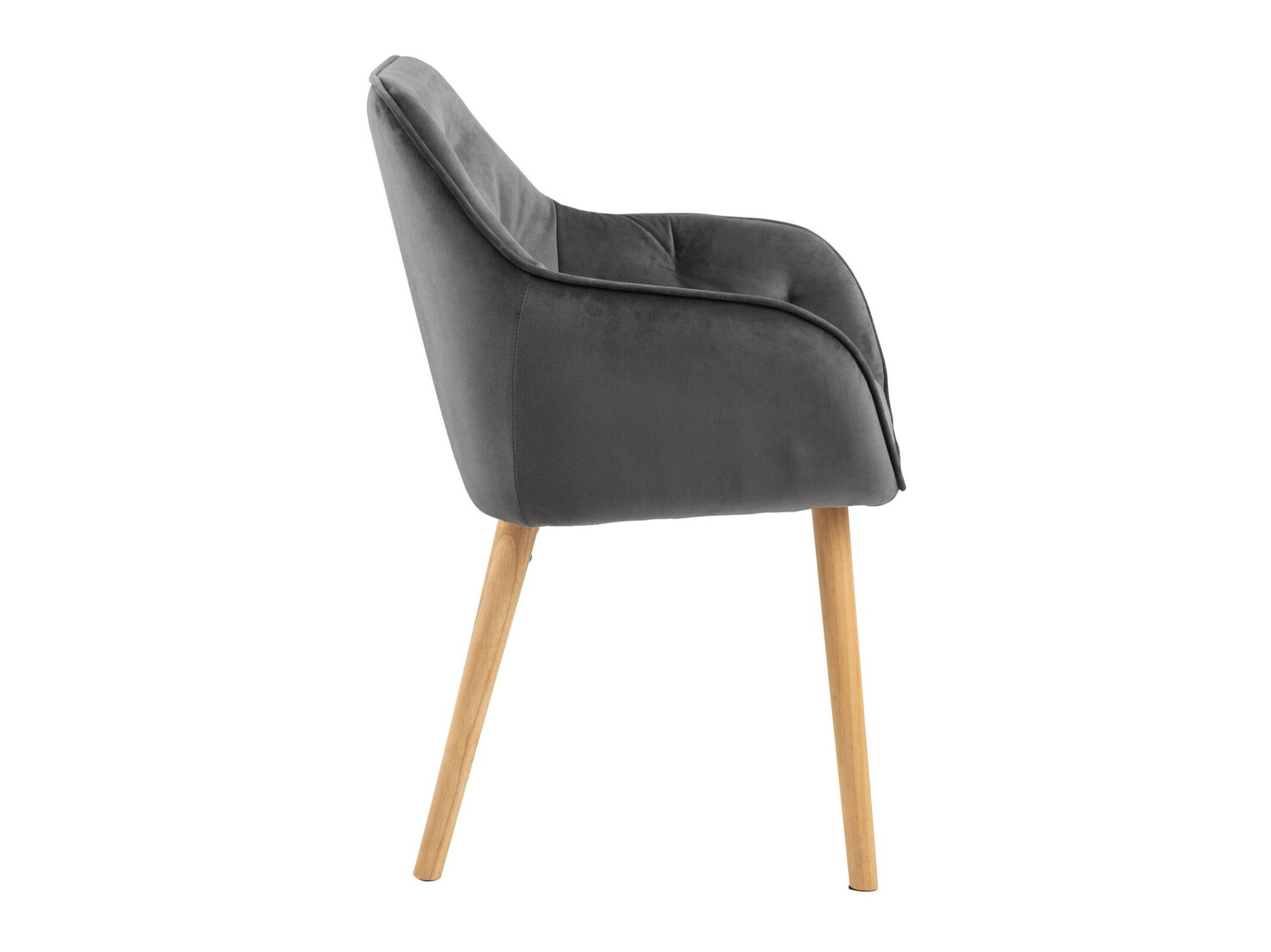 Stol Norsica 489 (Temno siva + Svetel les)