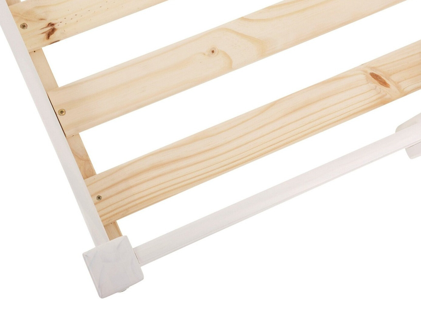 Visoka postelja Ruvfiva 105 (Bela)