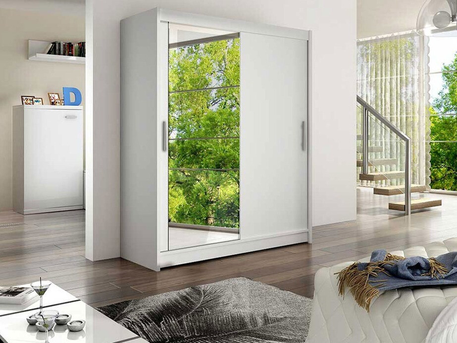 Garderobna omara Closico Camera VI (Bela)