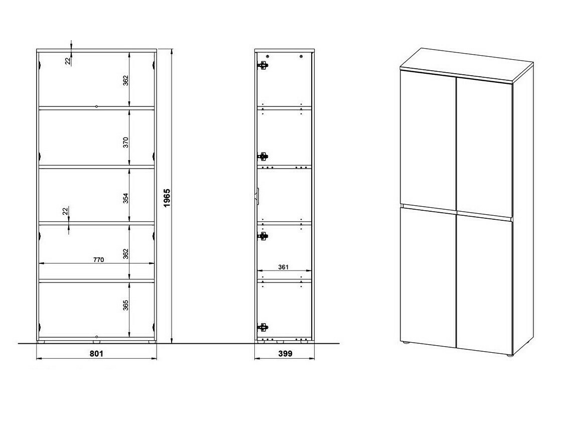 Garderobna omara Avirome 102