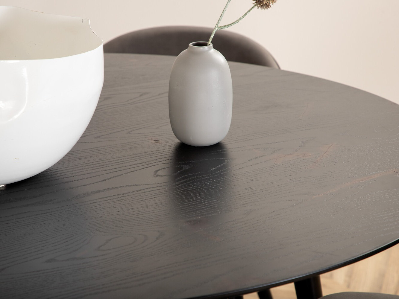 Jedilniški komplet Dallas 2545 (Siva + Črna)