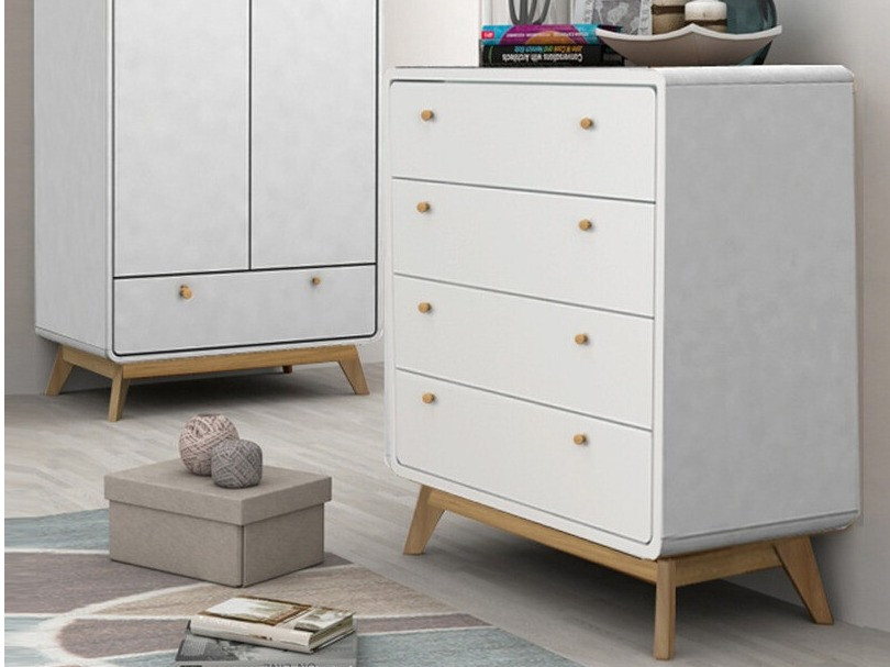 Komoda Elbtena 112 (Bela + Hrast)