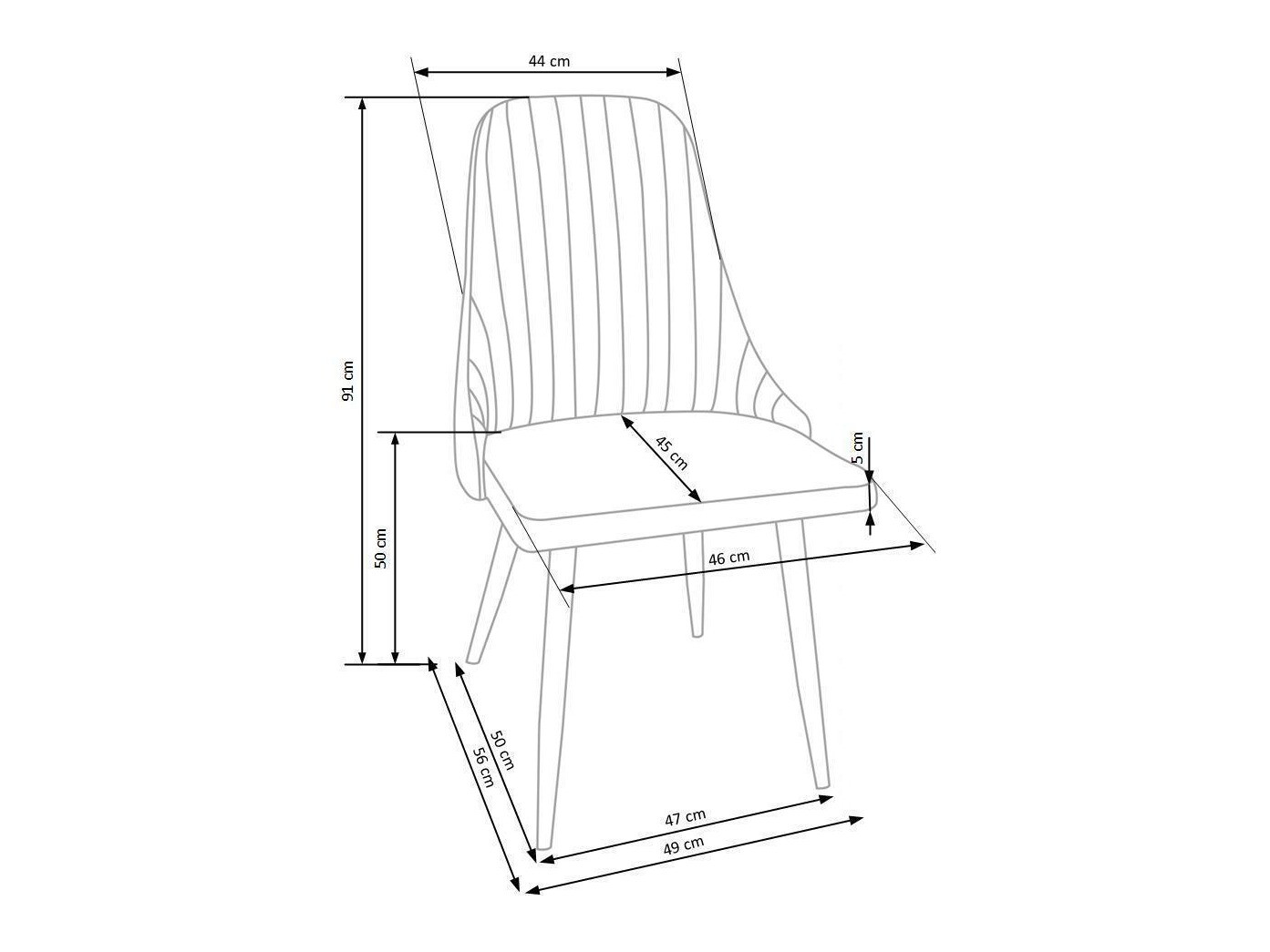 Stol Houston 580 (Bež + Svetel les)