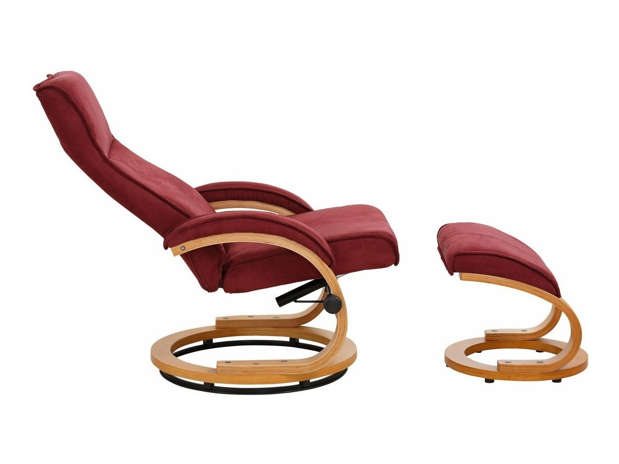 Fotelj Denton 194 (Rdeča + Rjava)