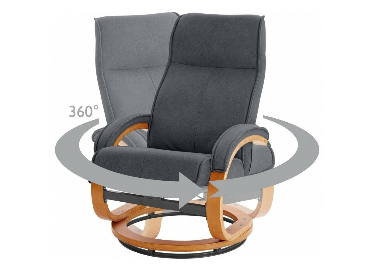 Fotelj Denton 194 (Rdeča + Rjava)