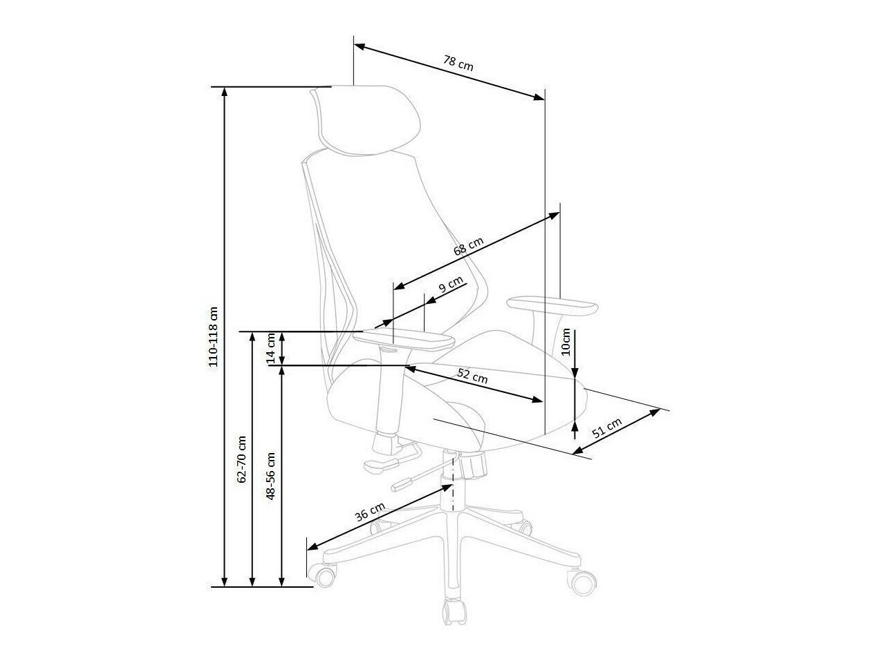 Pisarniški stol Houston 391