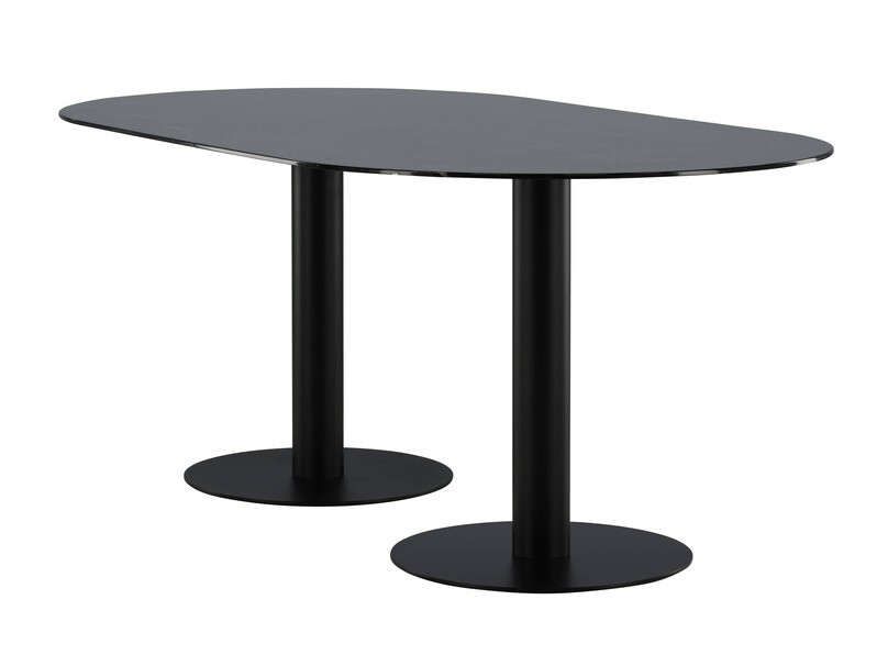 Jedilniški komplet Dallas 3068 (Beige + Črna)