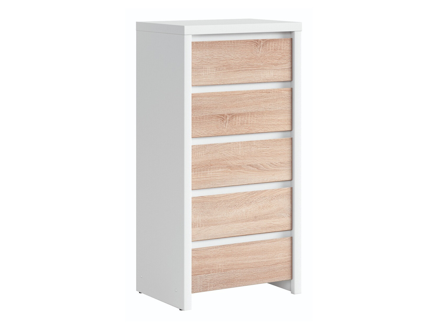 Komoda Nolroma 106 (Bela + Somoma hrast)