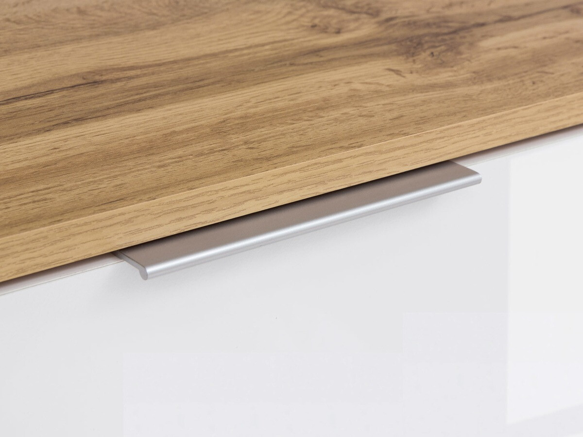 Komoda Tivetra 101 (Wotan hrast + Sijaj bela)