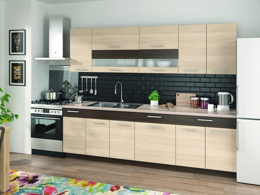Modularni kuhinjski komplet Mode Light 128