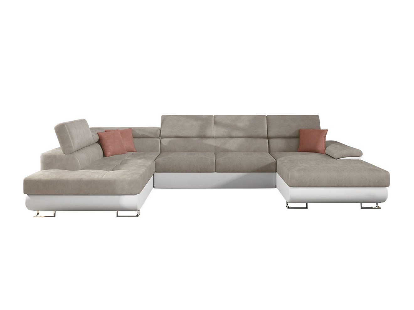 Kotna garnitura Comfivo Ruta IV (Soft 017 + Uttario Velvet 2979 + Uttario Velvet 2955 St)