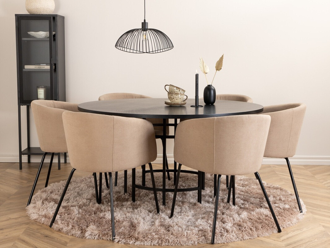 Stol Dallas 2603 (Bež + Črna)