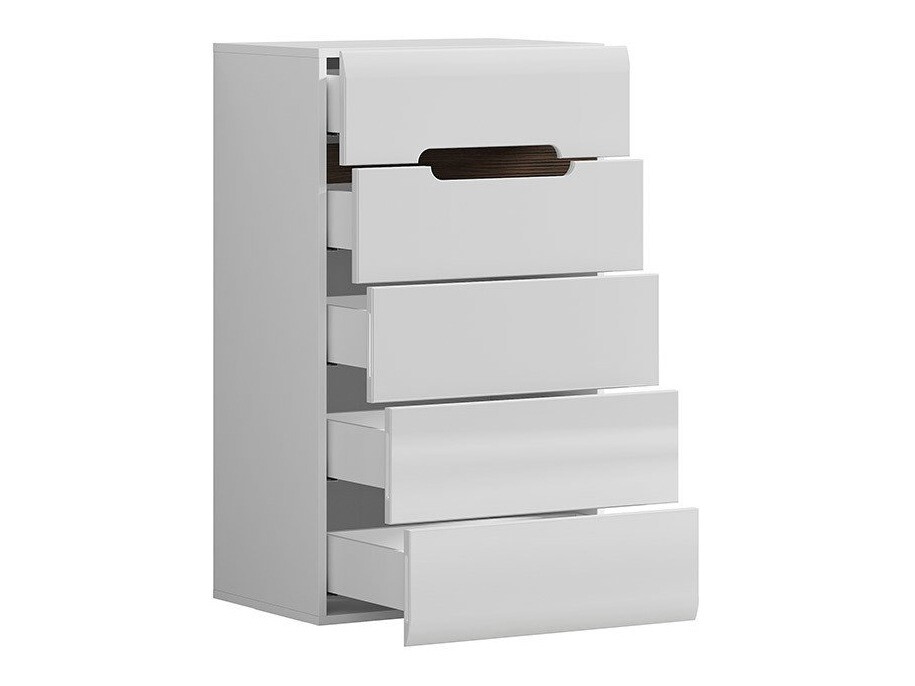 Komoda Serveso 103 (Bela + Sijaj bela)