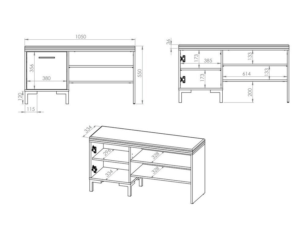 Komplet za predsobo Larnolo 110