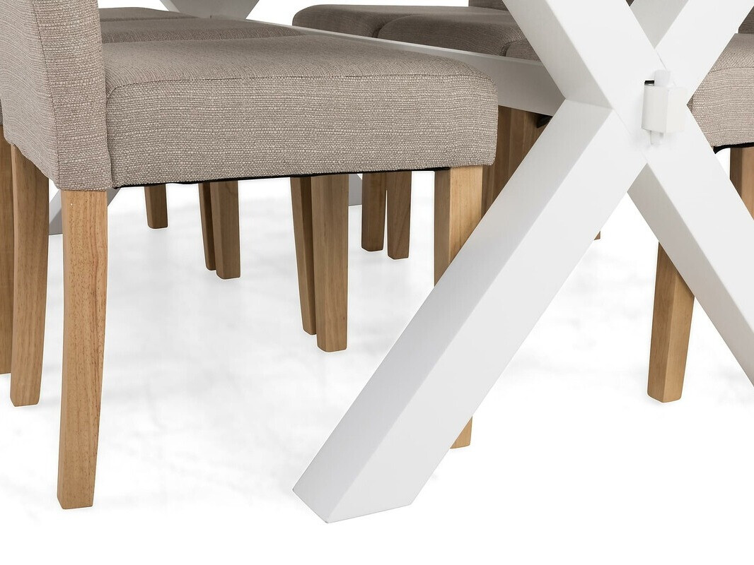 Jedilniški komplet Scandinavian Choice 675 (Beige + Rjava)