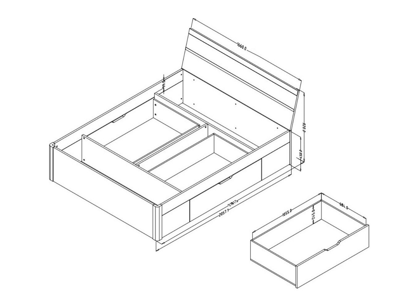 Postelja Melvele 103