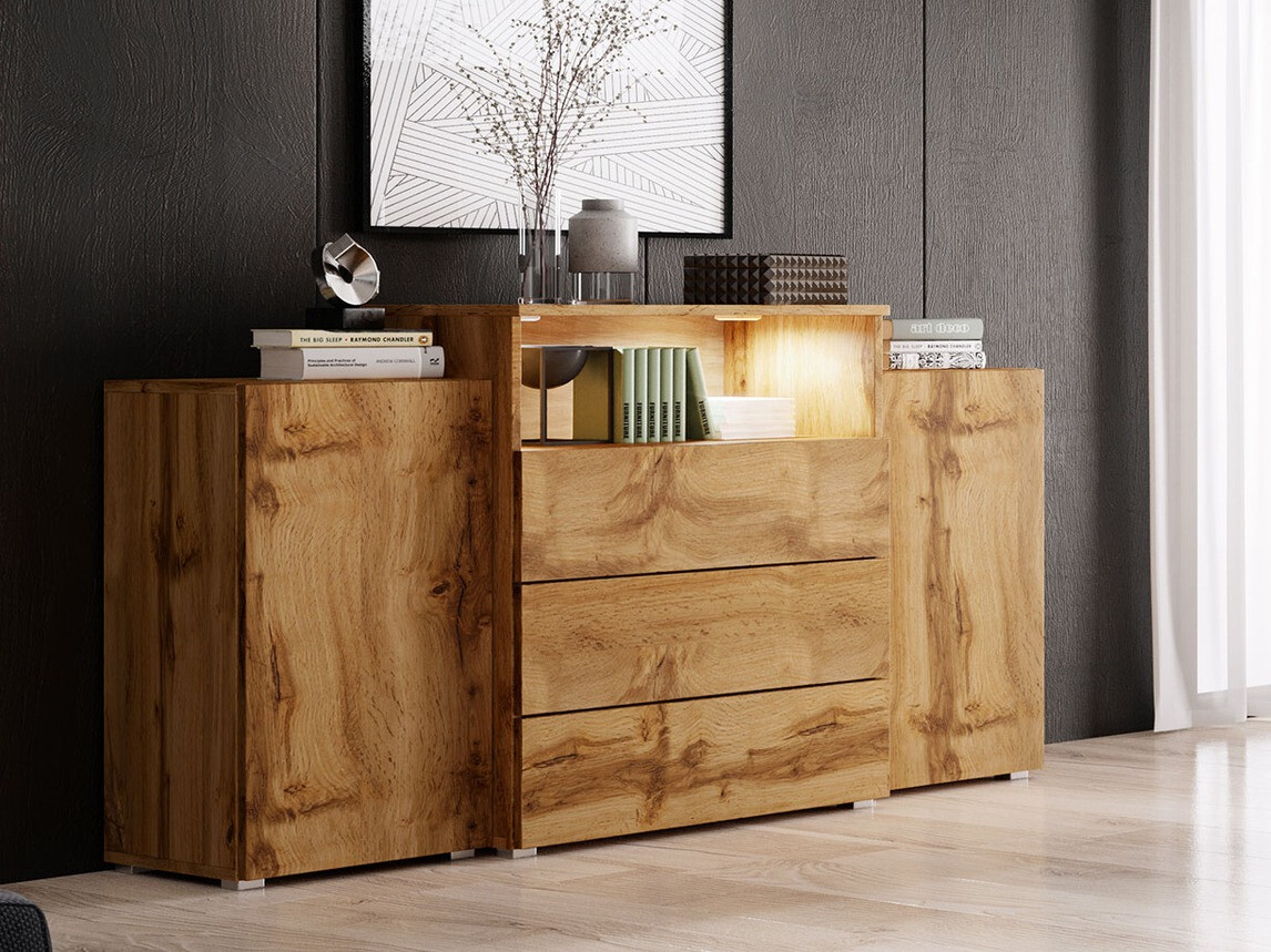 Komoda Sarasota 127 (Wotan hrast)