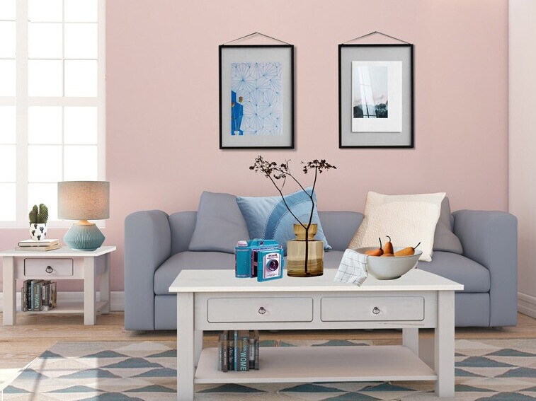 Stranska mizica Denton 121 (Bela)