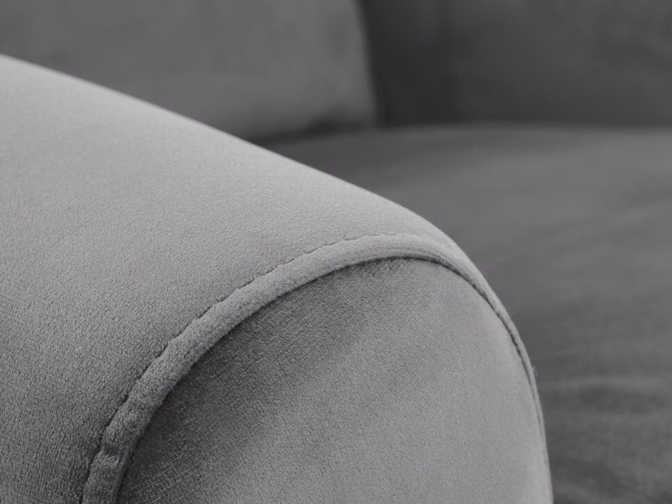 Fotelj s počivalnikom Houston 878 (Siva)