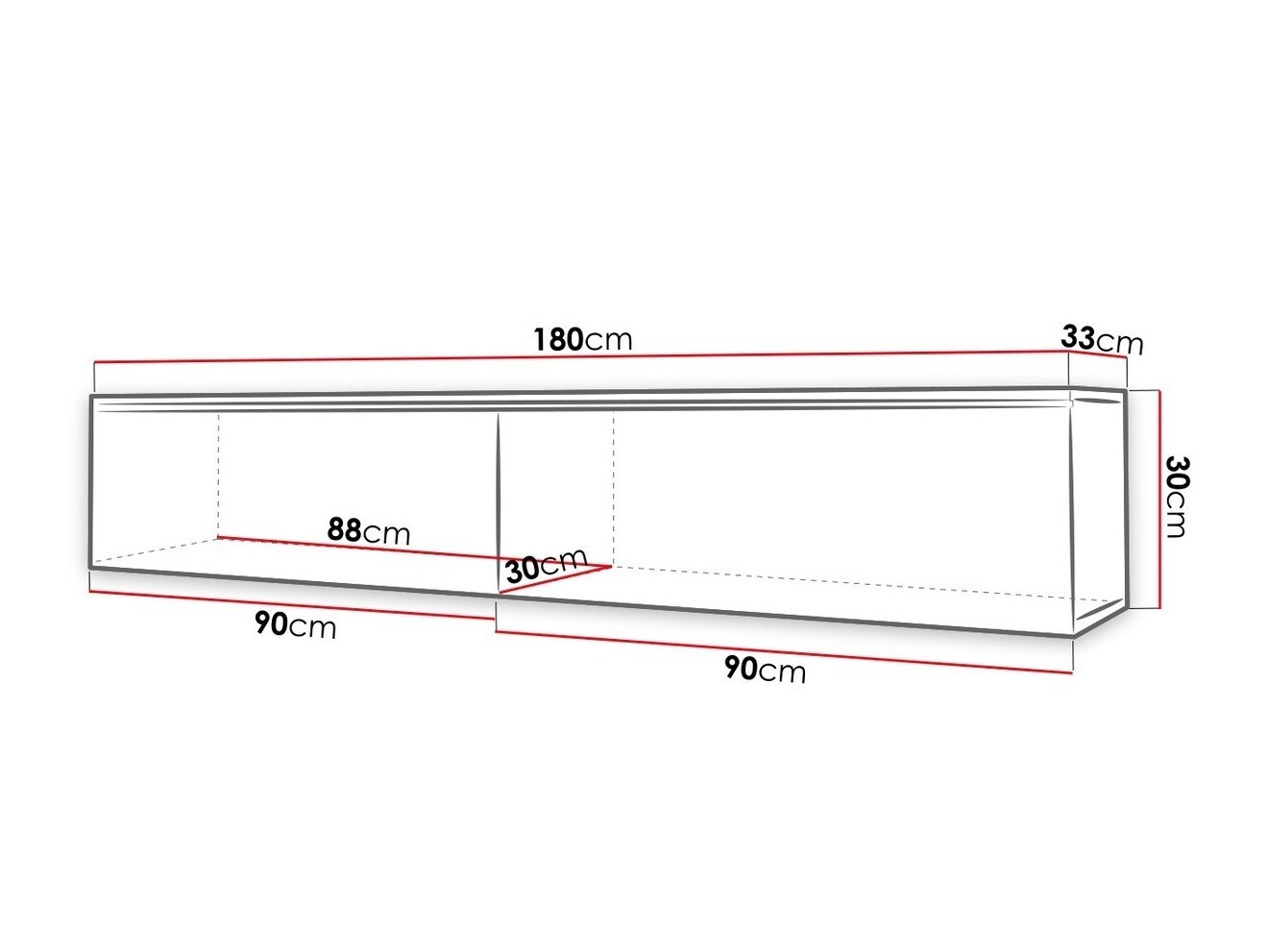 TV-omarica Sarasota 121 (Wotan hrast)
