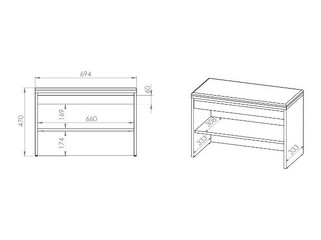 Regal za čevlje Vosoe 102
