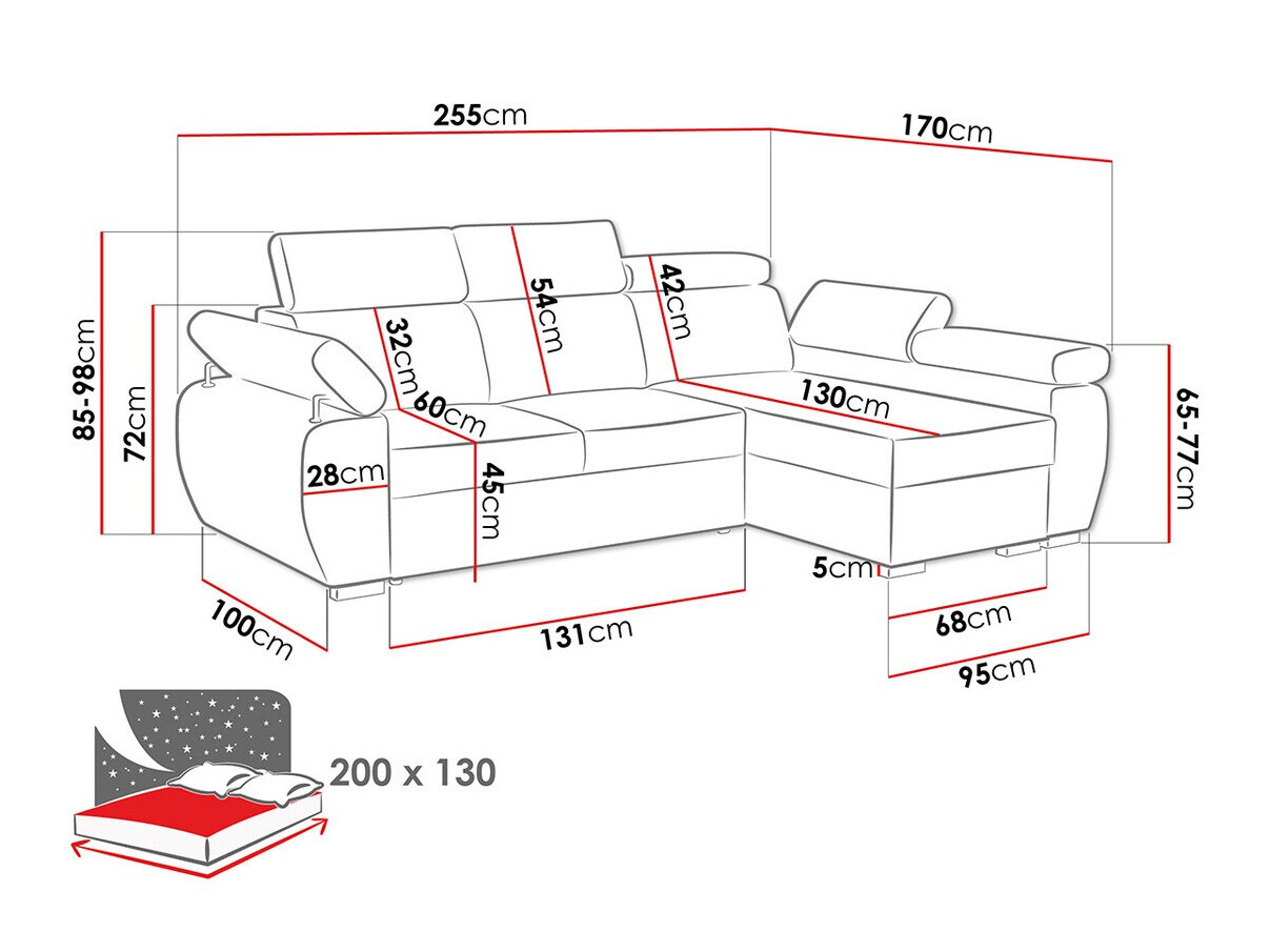 Kotna garnitura Columbus 132 (Kronos 22)