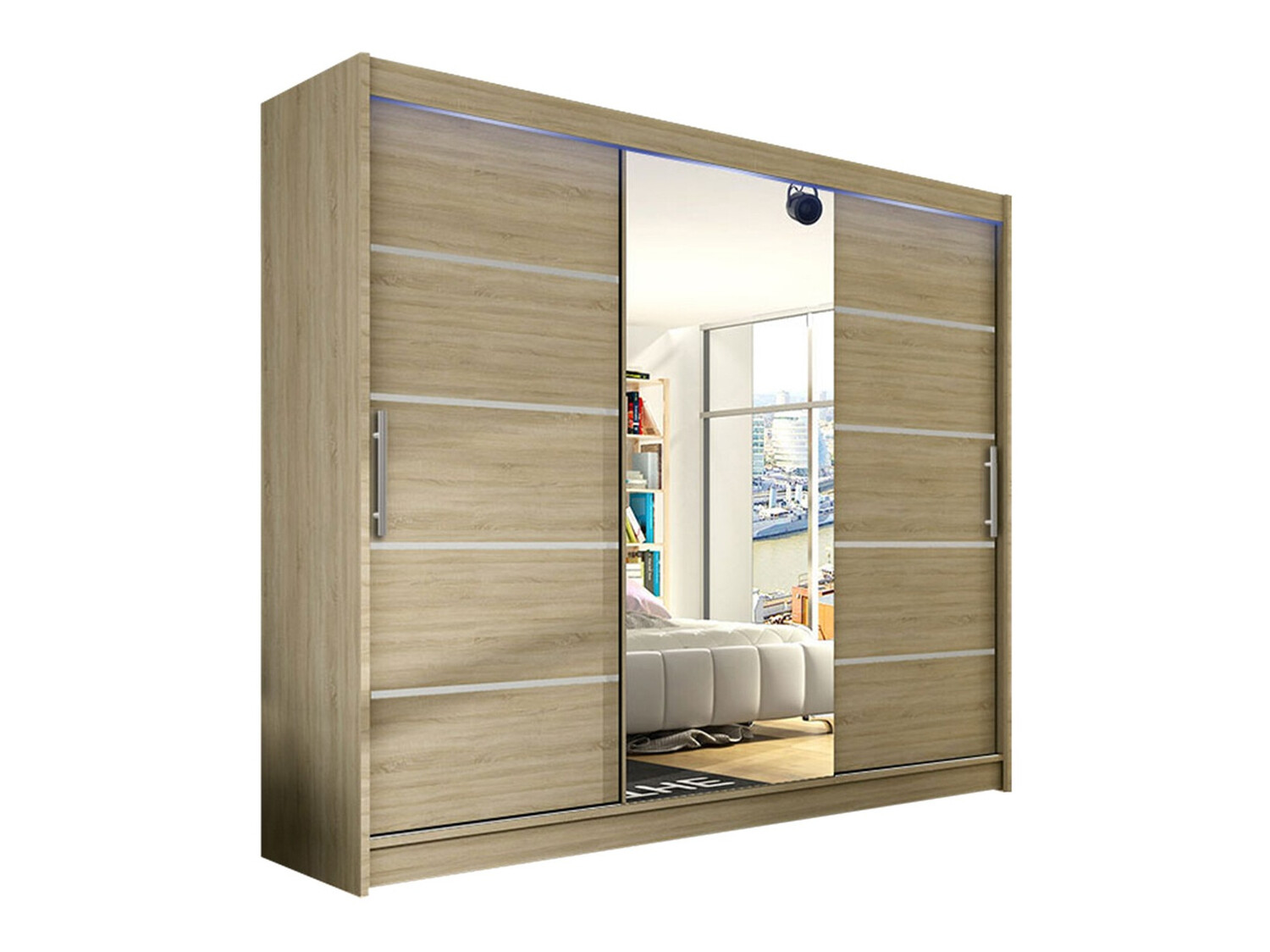 Garderobna omara Closico 131 (Sonoma hrast)