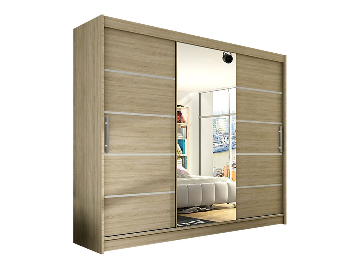 Garderobna omara Closico Ordo VI (Sonoma hrast)