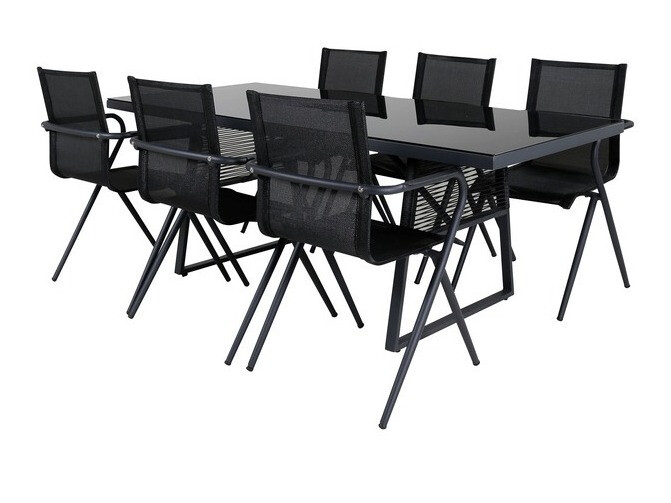 Komplet mize in stolov Dallas 1042