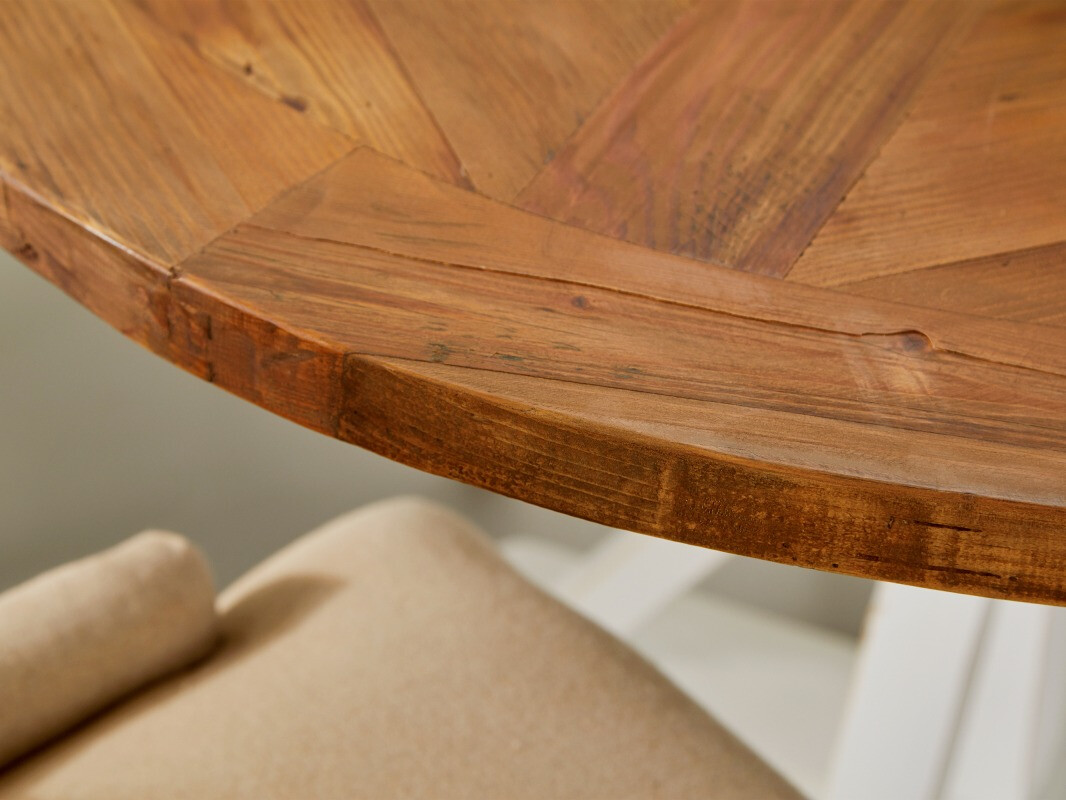 Jedilniški komplet Riverton 372 (Brest + Bela + Bež)