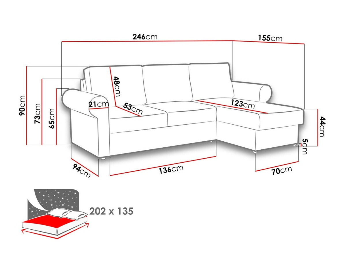 Kotna garnitura Columbus 131 (Kronos 02)