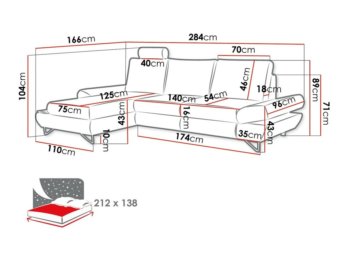 Kotna garnitura Kingston 108