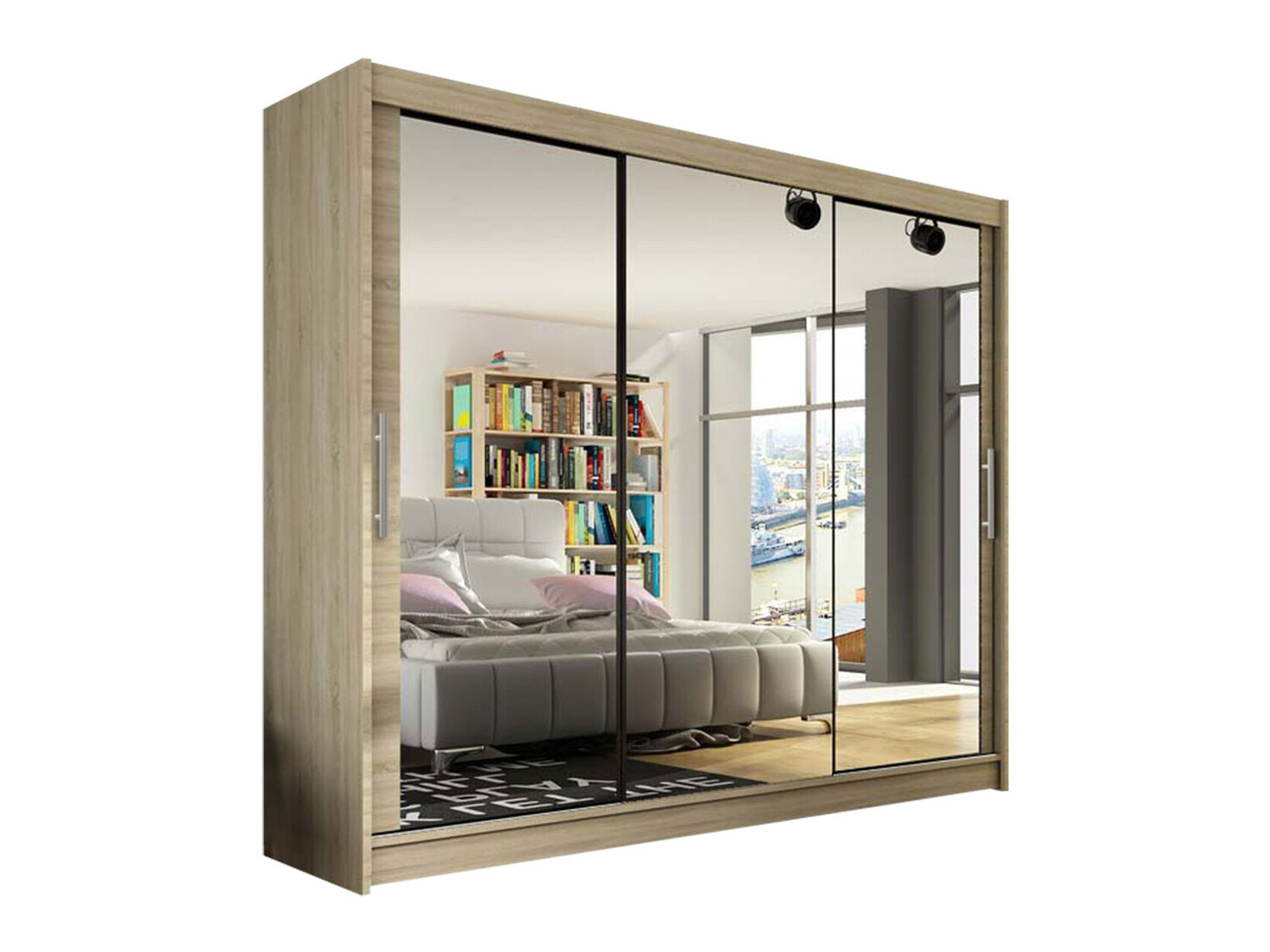 Garderobna omara Closico Ordo III (Sonoma hrast)