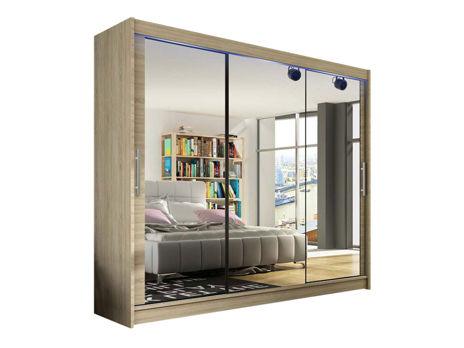 Garderobna omara Closico Ordo III (Sonoma hrast)